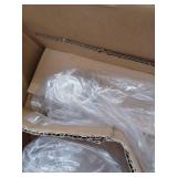 Champlain 22.375 in. 3-Light Brushed Nickel Modern Bathroom Vanity Light with Clear Glass Shades