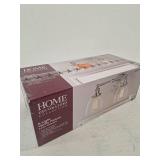 Home Decorators Collection Evelyn 2-Light Brushed Nickel Vanity Light