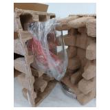 Pavlen 1-Light Brushed Nickel Contemporary Hanging Mini Pendant with Clear Glass Shade