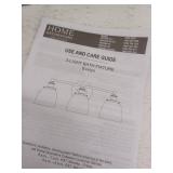 Home Decorators Collection Evelyn 60-Watt Clear Glass Shades Brushed Nickel Finish Vanity 3 Light