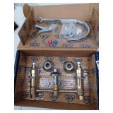 T And S Brass B-2866-05-Fc15 1.4 GPM 8  Concealed Deck Mounted Lavatory Faucet - Chrome