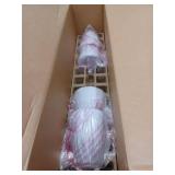 Wakefield 31 in. 4-light Chrome Modern indoor vanity with Clear Glass Shades