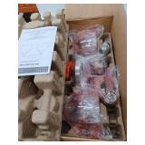 Home Decorators Collection Evelyn 2-Light Brushed Nickel Vanity Light