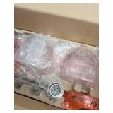 Home Decorators Collection Evelyn 60-Watt Clear Glass Shades Brushed Nickel Finish Vanity 3 Light