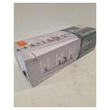 Champlain 22.375 in. 3-Light Brushed Nickel Modern Bathroom Vanity Light with Clear Glass Shades