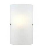 EGLO Troy 3 7-in W 1 -Light Matte Nickel Transitional Wall Sconce
