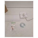 EGLO Troy 3 7-in W 1 -Light Matte Nickel Transitional Wall Sconce