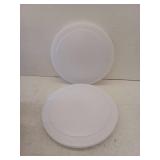 Commercial Electric 16 in. Low Profile LED Flush Mount Round Closet Light Fixture 1700 Lumens 3000K 4000K 5000K Dimmable Hallway Stairwell, 2 Pack