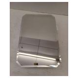 Zenith 24 in. H x 16 in. W x 4-1/2 in. D Octagon Medicine Cabinet/Mirror