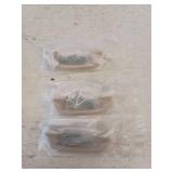 Ville 3 in. (76mm) Center-to-Center Champagne Bronze Arch Cabinet Pull, 3 Pack