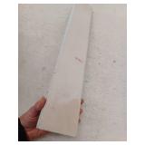 Home Decorators Collection 21 in. W Cultured Marble Vanity Sidesplash in Everest