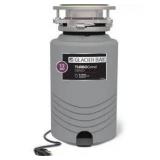 Glacier Bay TurboGrind 1/2 hp. Continuous Feed Garbage Disposal with Power Cord