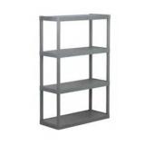Project Source Blue Hawk Plastic Freestanding Shelving Unit