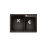Blanco 442092 Grandis 33in Drop-In Or Undermount Double Basin Silgranit Kitchen Sink