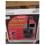 Imperial Manufacturing 4487047 28 x 32 in. Black T2 Stove Board