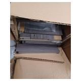 58-inch Gray Entertainment Center with Electric Fireplace