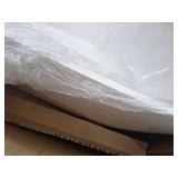 59" Sheba Acrylic Slipper Tub, Retail: $1299