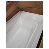 Kohler K-1125 Archer Collection 72  Drop In Soaker Bath Tub - White, Retail: $1309