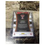 2023 Panini Select Draft Picks Patrick Mahomes Texas  Tech Red Raiders Football Card