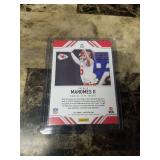 2021 Panini Score Football Patrick Mahomes Kansas City Chiefs Card