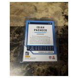 2024 Panini Donruss Football Isiah Pacheco Kansas City Chiefs Card