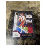 2024 Panini Donruss Football Road to the Super Bowl Travis Kelce Kansas City Chiefs Card