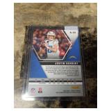 2020 Panini Mosaic Football Justin Herbert Los Angeles Chargers Rookie Card