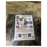 2015 Panini Score Football Stefon Diggs Minnesota Vikings Rookie Card