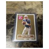 2005 Topps Tom Brady New England Patriots Card
