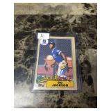 1987 Topps Future Stars Bo Jackson Kansas City Royals Rookie Baseball Card