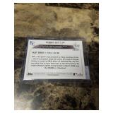 2022 Topps Bobby Witt Jr. Kansas City Royals Rookie Baseball Card