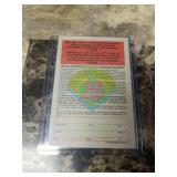 1989 Bowman Mickey Mantle New York Yankees Baseball Card