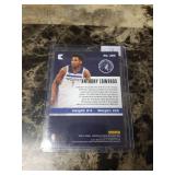 2021 Panini Chronicles Essentials Basketball Anthony Edwards Minnesota Timberwolves Rookie Card