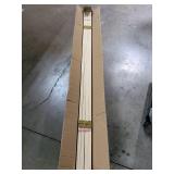 SSWBasics 5 Foot 4-Panel Folding Pegboard Stand for Crafting - Versatile Pegboard Display and Room Divider - Paint-Ready Surface for Customization - Perfect for Trade Shows, Flea Markets, and Home, Re