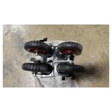 Humagineer 6 Inch Outdoor Heavy Duty Casters Wheels Set of 4, Sturdy Large Rubber Casters with Brake 1800 LBS, Industrial Grade Plate Swivel Castors with Knobby Tread for Dollies, Cart, Machine Retail