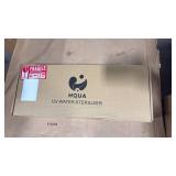 HQUA-TWS-12 Ultraviolet Water Purifier Filter for Whole House Water Purification,12GPM 120V, 3/4in Outlet, 1 Extra UV Lamp + 1 Extra Quartz Sleeve Retail $259.99 FACTORY SEALED