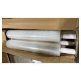 PackageZoom 20 inch x 1000 Feet Stretch Wrap with Handle, Clear Stretch Film, 4 Rolls - Retail $84