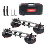 Seamless Stone Seam Setter,2 Pack Granite Seam Setter for Countertop Joining & Leveling Installation Tool for Tile, Granite, Stone, Marble, Slab(With 2 Replacement Air Pump) - Retail $120