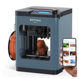 3D Printers TINA2 Plus V2, 250mm/s High Speed Auto Leveling FDM Mini 3D Printer with Spring Steel Platform, Fully Assembled 3D Printer for Kids and Beginners with WiFi High Precision 3D Printers Retai
