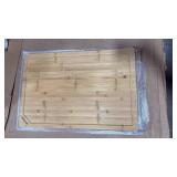 30 Inch Extra Large Bamboo Cutting Boards for Kitchen, Wood Cutting Board with Deep Juice Groove and Handle Heavy Duty Chopping board, Oversized Stove Top Cover, Kikcoin, 30in x 20in - Retail $73