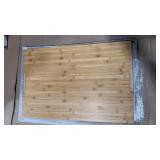 30 Inch Extra Large Bamboo Cutting Boards for Kitchen, Wood Cutting Board with Deep Juice Groove and Handle Heavy Duty Chopping board, Oversized Stove Top Cover, Kikcoin, 30in x 20in - Retail $73