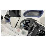 Swift SW380T 40X-2500X Research-Grade Trinocular Compound Lab Microscope with 1.3mp Camera and Software Windows and Mac Compatible and Slide - Retail $300