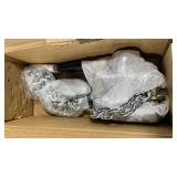 CREWORKS Lever Chain Hoist, 3 Ton 6600 lb Capacity 10 ft Manual Chain Hoist with G80 Galvanized Chain & Swivel Hooks, Heavy Duty Manual Lever Hoist for Construction Warehouse Automotive Factory - Reta