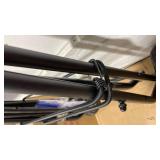 DaisyInner Heavy Duty Stacking and Banquet Chair Dolly, Holds 12 Chairs, with Oversized Rubber Wheels and Fixed Rope for Transport Easily Storage Solution, Black - Retail $148