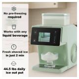 Shaved ice machine, Ice Maker, 2-in-1, Snow Cone Machine, Slushy Machine for Home, Retail $199
