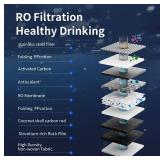 TOKIT T1 Reverse Osmosis Water Filter Countertop, NSF/ANSI 58, RO Whole House Water Filter System with Alkaline Remineralization Filter, No Installation, Retail $400