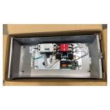 200 Amp Single Phase Generator Automatic Transfer Switch w/Power Management Designed for use with single-phase generators Indoor and Outdoor use, 120/240 V, Service Entrance Rated, NEMA 3R Aluminum En