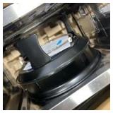 19 in. 0.9 cu. ft. 900-Watt Countertop Microwave Oven in Stainless Steel with Convection and Air Fry - Retail $109