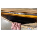 Push Cart Dolly by Wellmax  Moving Platform Hand Truck  Foldable for Easy Storage and 360 Degree Swivel Wheels with 660lb Weight Capacity  Yellow Color - Retail $120