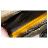 Push Cart Dolly by Wellmax  Moving Platform Hand Truck  Foldable for Easy Storage and 360 Degree Swivel Wheels with 660lb Weight Capacity  Yellow Color - Retail $120